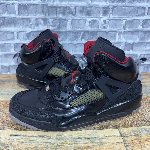 Nike Air Jordan Spizike Black Stealth Red 315371-001 Mens Size 12 Rare 2020 - Picture 1 of 13